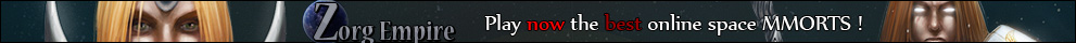 Play now the best online space strategy game! Zorg Empire Space MMORTS